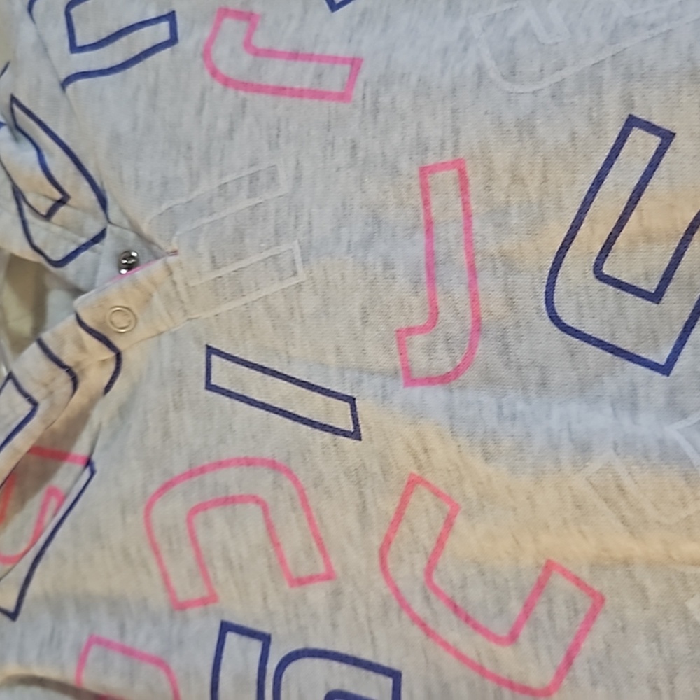 *FINAL* JUICY COUTURE SILVER HEATHER HOODIE: NEW WITH TAGS: SIZE 24 MTH - Picture 3 of 5